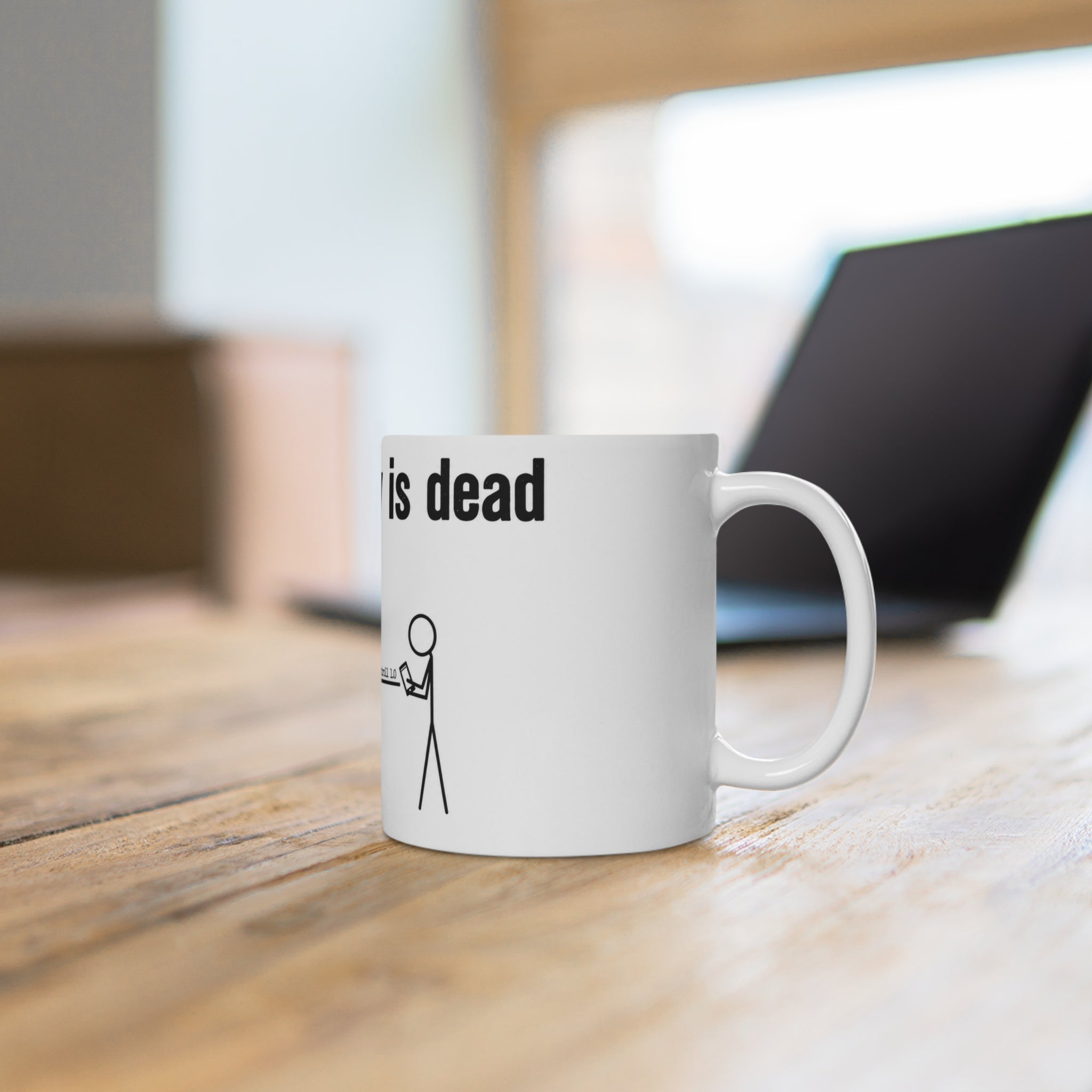 Democracy Is Dead mug